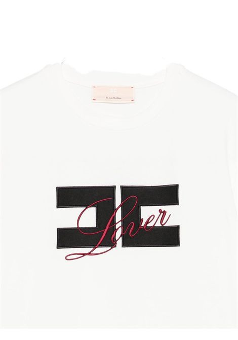 T-shirt con logo ELISABETTA FRANCHI KIDS | EFTS245.0.JE0060004